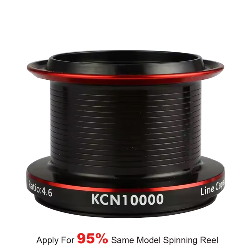 Reel Spare Spool - อะไหล่รอกตกปลา KCN6000 KCN8000 KCN10000 แกนรอกอะลูมิเนียม อะไหล่รอกสปินนิ่ง