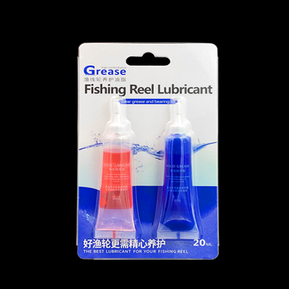 1/2 ชิ้นรอกตกปลาป้องกันจาระบีน - Reel Grease บทวิจารณ์และราคา