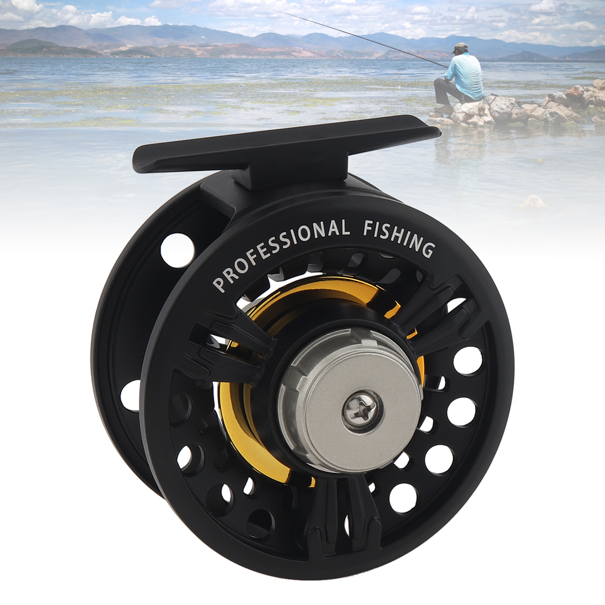 3BB ลูกปืนโลหะเต็มรูปแบบ Fly F - Ice Fishing Reel บทวิจารณ์และราคา