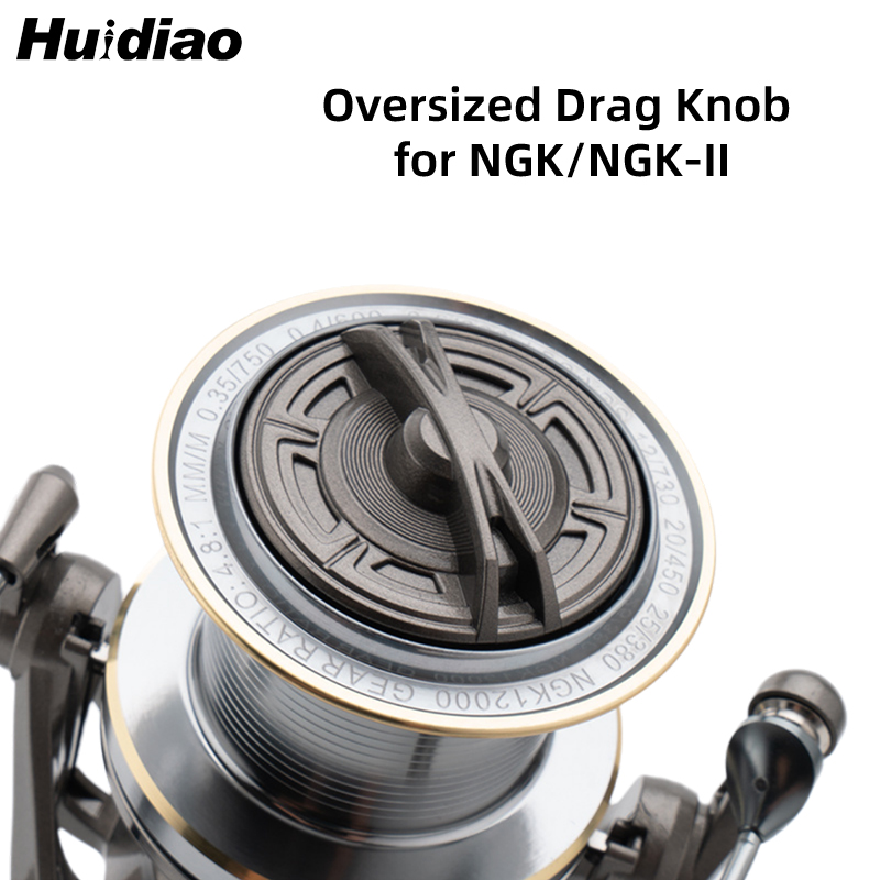 HUIDIAO ลูกบิดเบรกขนาดใหญ่ น้ำ - Reel Drag Knob บทวิจารณ์และราคา