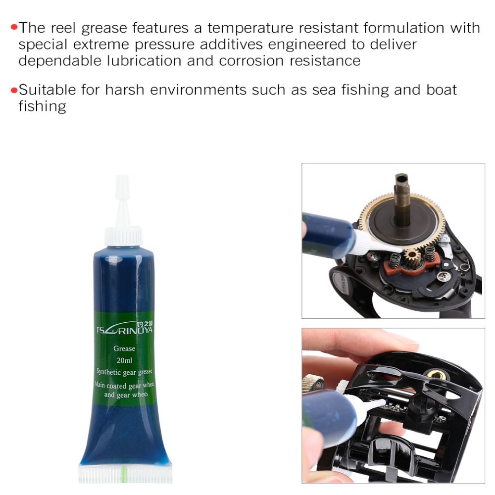 1 ชุด จาระบีสำหรับรอกตกปลาแบบห - Reel Grease บทวิจารณ์และราคา