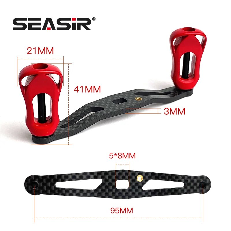 SEASIR คาร์บอนไฟเบอร์ตกปลา Ree - Reel Drag Knob บทวิจารณ์และราคา